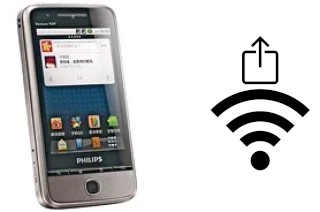 Générer un QR code avec la clé Wifi sur un Philips V726
