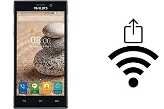 Générer un QR code avec la clé Wifi sur un Philips V787
