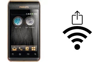 Générer un QR code avec la clé Wifi sur un Philips W930