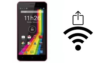 Générer un QR code avec la clé Wifi sur un Polaroid PRO5023PVE02