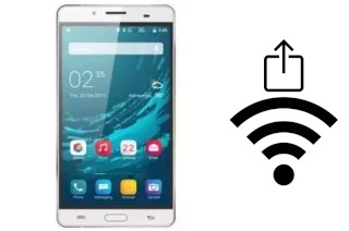 Générer un QR code avec la clé Wifi sur un Polytron 4G550