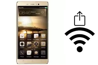 Générer un QR code avec la clé Wifi sur un Polytron 4G551