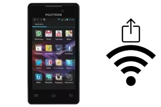 Générer un QR code avec la clé Wifi sur un Polytron R2401