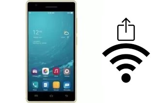 Générer un QR code avec la clé Wifi sur un Polytron R2457