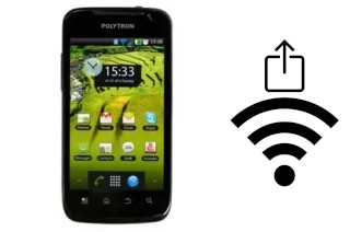 Générer un QR code avec la clé Wifi sur un Polytron W2400