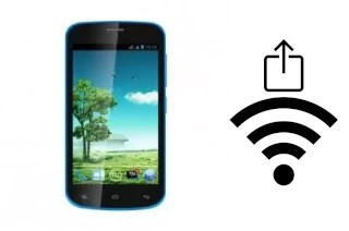 Générer un QR code avec la clé Wifi sur un Polytron W7430