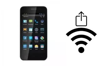 Générer un QR code avec la clé Wifi sur un Polytron W7450
