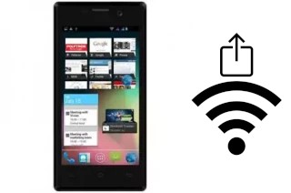 Générer un QR code avec la clé Wifi sur un Polytron W7451