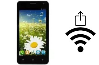 Générer un QR code avec la clé Wifi sur un Polytron W7452