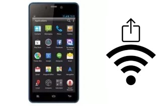 Générer un QR code avec la clé Wifi sur un Polytron W8480