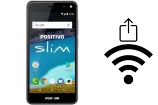 Générer un QR code avec la clé Wifi sur un Positivo S510