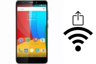 Générer un QR code avec la clé Wifi sur un Prestigio Grace S5 LTE