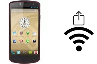 Générer un QR code avec la clé Wifi sur un Prestigio MultiPhone 7500