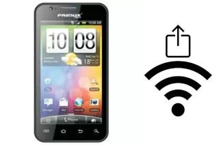 Générer un QR code avec la clé Wifi sur un PRIMUX Primux Omega