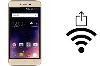 Générer un QR code avec la clé Wifi sur un QMobile Energy X2