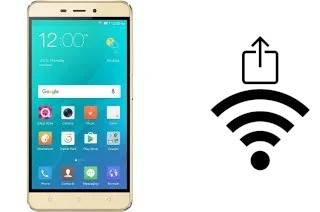 Générer un QR code avec la clé Wifi sur un QMobile Noir J7