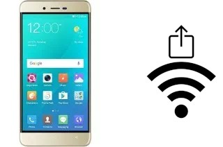 Générer un QR code avec la clé Wifi sur un QMobile J7 Pro