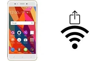 Générer un QR code avec la clé Wifi sur un QMobile Noir LT750