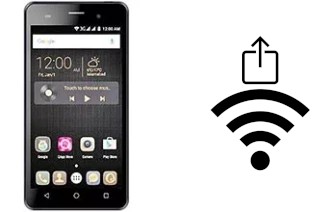 Générer un QR code avec la clé Wifi sur un QMobile Noir i6 Metal HD