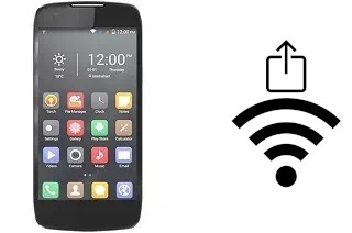 Générer un QR code avec la clé Wifi sur un QMobile Linq X70
