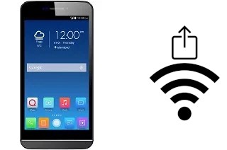 Générer un QR code avec la clé Wifi sur un QMobile Noir LT250