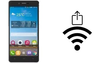 Générer un QR code avec la clé Wifi sur un QMobile Noir M300
