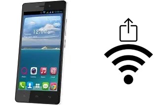 Générer un QR code avec la clé Wifi sur un QMobile Noir M90
