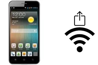 Générer un QR code avec la clé Wifi sur un QMobile Noir A75
