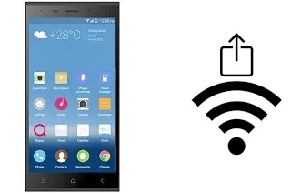 Générer un QR code avec la clé Wifi sur un QMobile Noir Z5