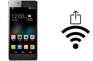 Générer un QR code avec la clé Wifi sur un QMobile Noir Z9