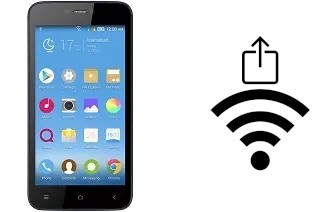Générer un QR code avec la clé Wifi sur un QMobile Noir X350