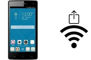 Générer un QR code avec la clé Wifi sur un QMobile Noir X550