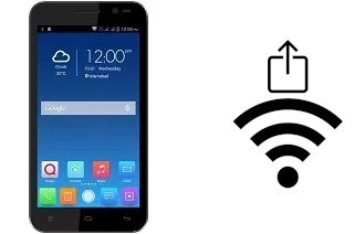 Générer un QR code avec la clé Wifi sur un QMobile Noir X600