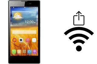 Générer un QR code avec la clé Wifi sur un QMobile Noir X700