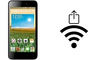 Générer un QR code avec la clé Wifi sur un QMobile Noir X800