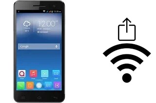 Générer un QR code avec la clé Wifi sur un QMobile Noir X900