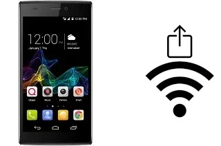 Générer un QR code avec la clé Wifi sur un QMobile Noir Z8