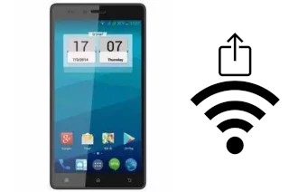 Générer un QR code avec la clé Wifi sur un QSmart Q-Smart QS550T