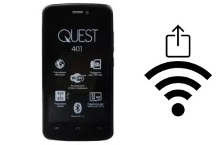 Générer un QR code avec la clé Wifi sur un Qumo QUEST 401