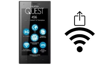 Générer un QR code avec la clé Wifi sur un Qumo Quest 456