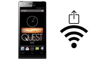 Générer un QR code avec la clé Wifi sur un Qumo QUEST 475