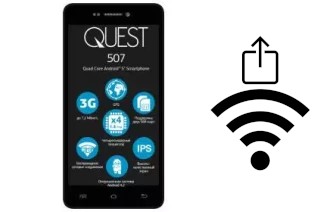 Générer un QR code avec la clé Wifi sur un Qumo Quest 507