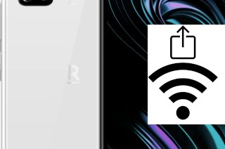 Générer un QR code avec la clé Wifi sur un Rakuten Big S