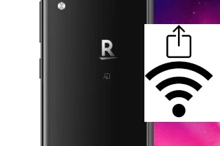 Générer un QR code avec la clé Wifi sur un Rakuten Hand 5G