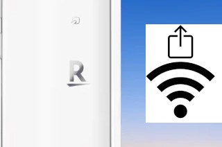 Générer un QR code avec la clé Wifi sur un Rakuten Mini
