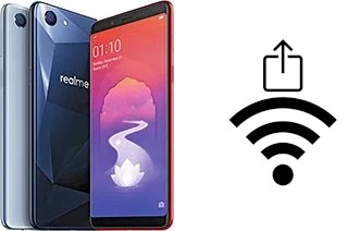 Générer un QR code avec la clé Wifi sur un Realme 1