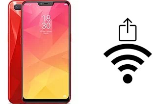 Générer un QR code avec la clé Wifi sur un Realme 2