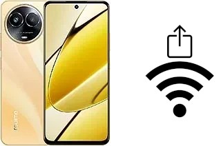 Générer un QR code avec la clé Wifi sur un Realme 11 5G