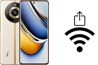 Générer un QR code avec la clé Wifi sur un Realme 11 Pro+