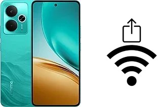 Générer un QR code avec la clé Wifi sur un Realme 14T